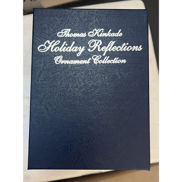 Thomas Kinkade Holiday Reflections Ornament Collection 2010 Christmas Tree W/box - Picture 2 of 3